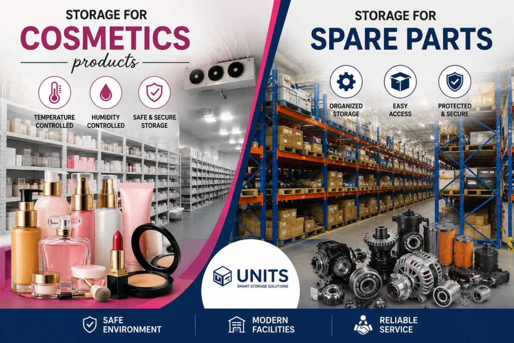 Storage for Cosmetics Products and Spare Parts: Smart Warehousing Solutions for Modern Supply Chains